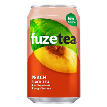 Fuze Tea Peach 33cL x24-Otisdrinks